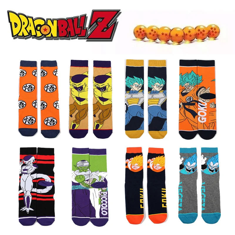 Носки мужские с рисунком из мультфильма Драконий жемчуг Z | Детская одежда и обувь