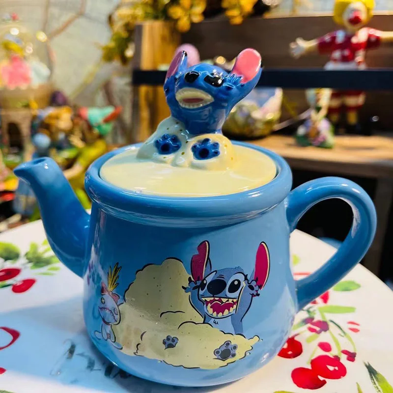 Экшн-фигурки из мультфильма Disney Лило Стич куклы керамические кружки креативный