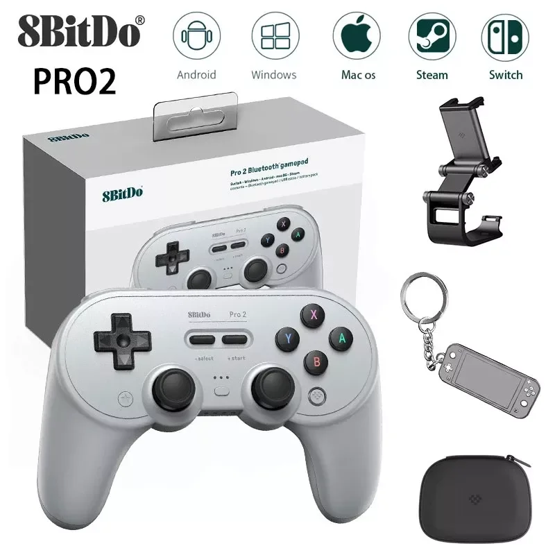 

Pro2 Bluetooth Controller Wireless Gamepad Joystick For / /macOS/Android//Raspberry Pi Game Accessory