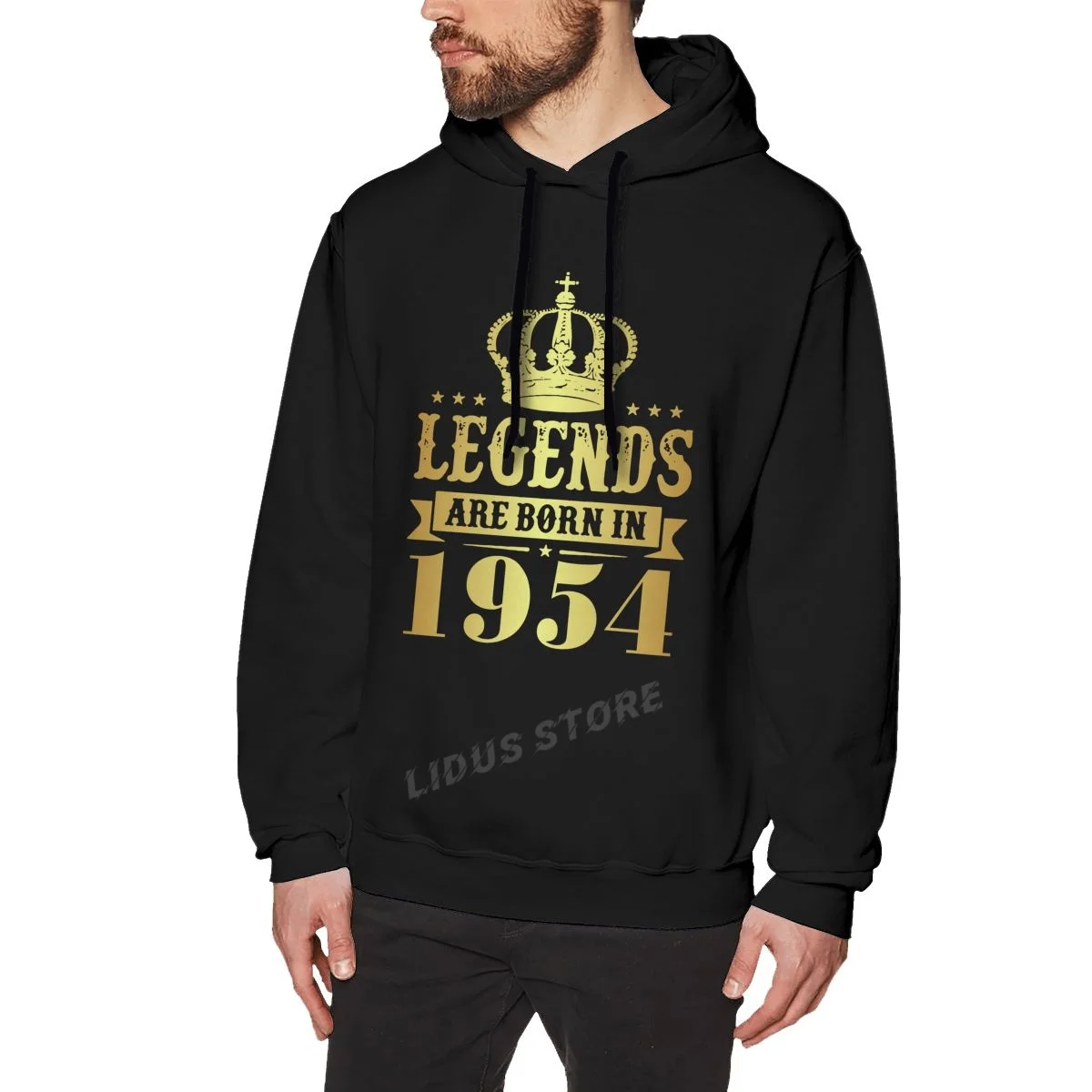 

Legends Are Born In 1954 68 Years For 68th Birthday Gift Hoodie Sweatshirts Harajuku clothes 100% Cotton Streetwear Hoodies