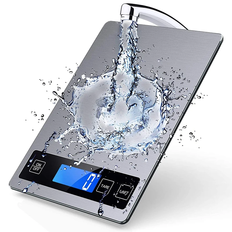 

Digital Scales,10KG High Precision Scales for Food Electronic Household Scale with Large Weighing Surface for Kitchen