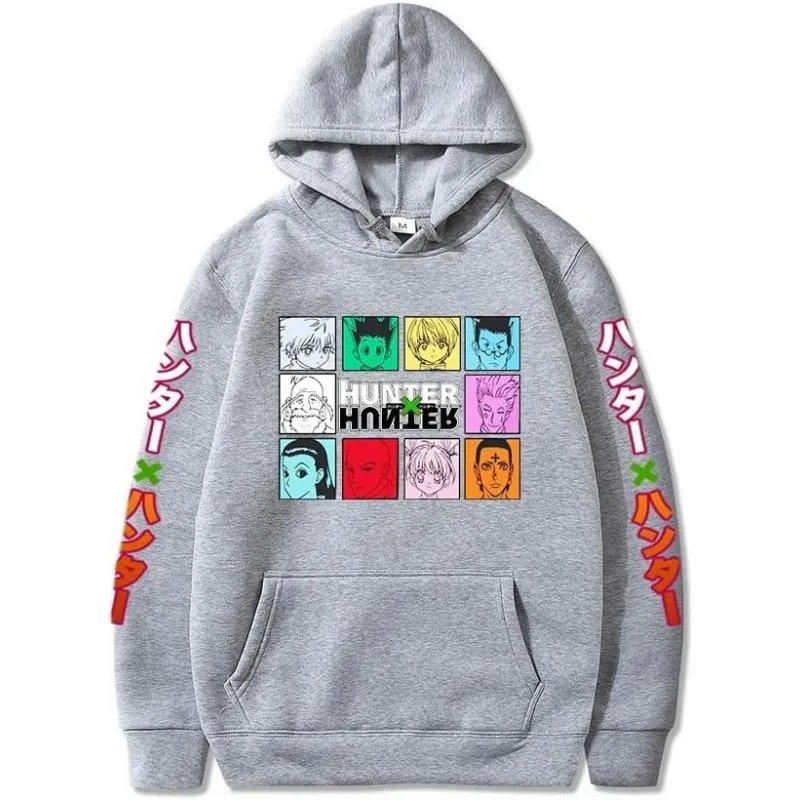 Худи Hunter X Killua Leorio Kurapika Gon Hisoka из полиэстера и хлопка