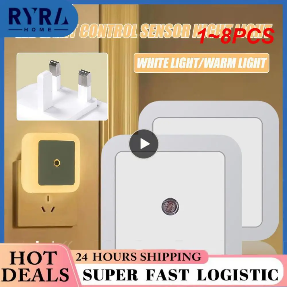 

Ночник с датчиком движения, беспроводная аккумуляторная лампа для шкафа, кухни, спальни, автоматическое освещение, аварийное освещение, 1 ~ 8 шт.