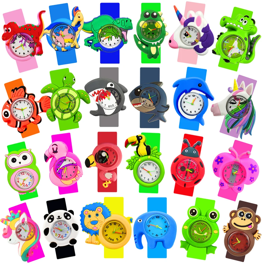 Baby Watch 3D Cartoon Kids Watches Birthday Gift 1-15 Years 