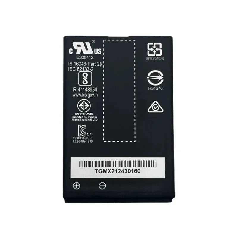 Фото В наличии: Аккумулятор Li-ion 3.8V 2850mAh BAT-EXTENDED-03 для сканеров штрих-кодов Honeywell 70e-BTEC-A, 70E/75E/60s №4