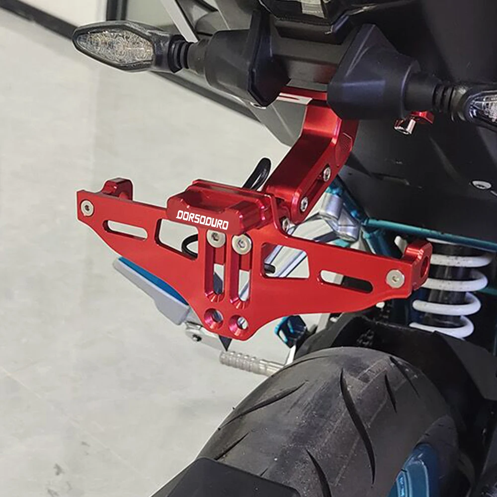 

For APRILIA DORSODURO750 DORSODURO 750 2014 2015-2017 Moto License Plate Holder Bracket with Light Tail Tidy Fender Eliminator