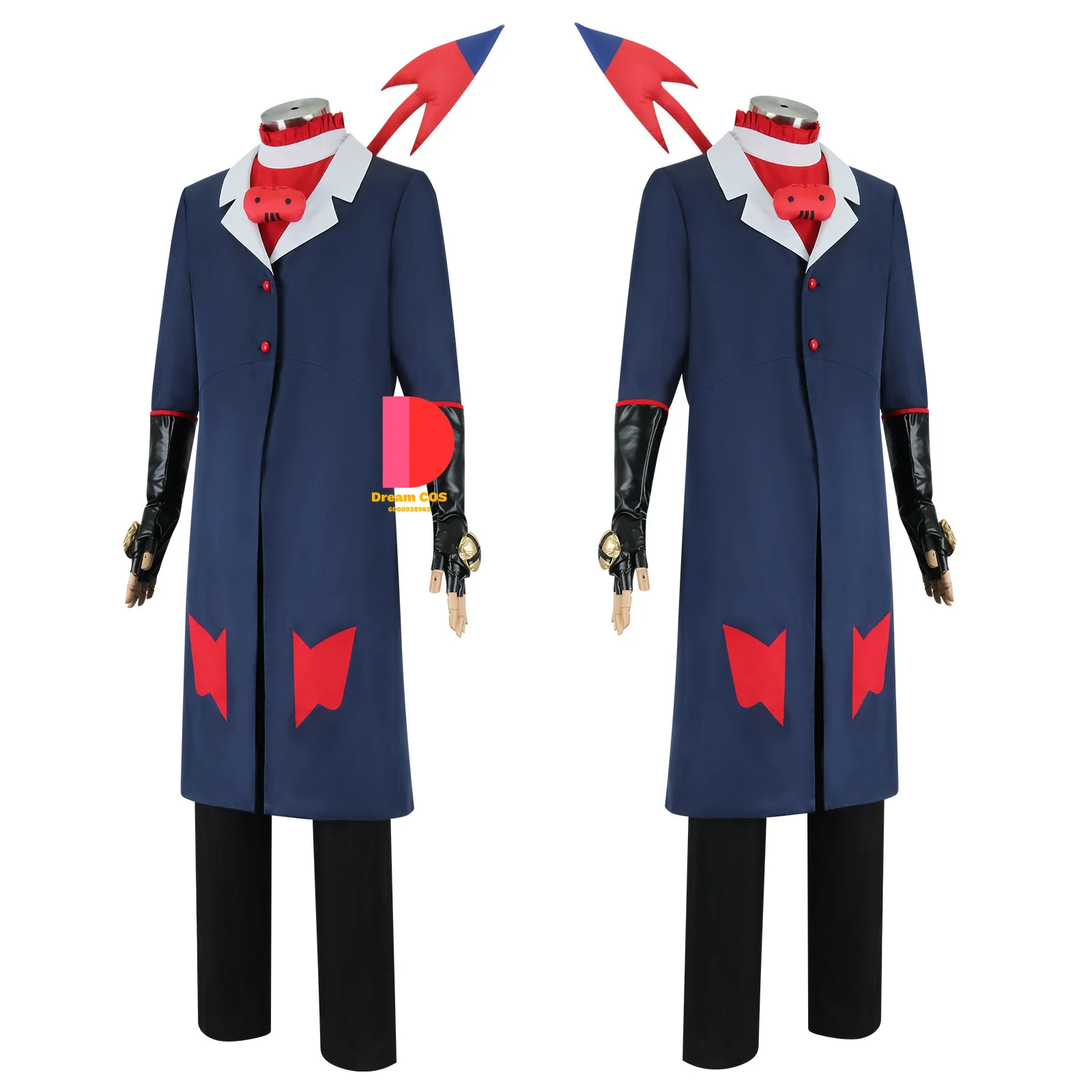 Бюджетный костюм для косплея босса блатзо из аниме Helluva эксклюзивный дизайн с