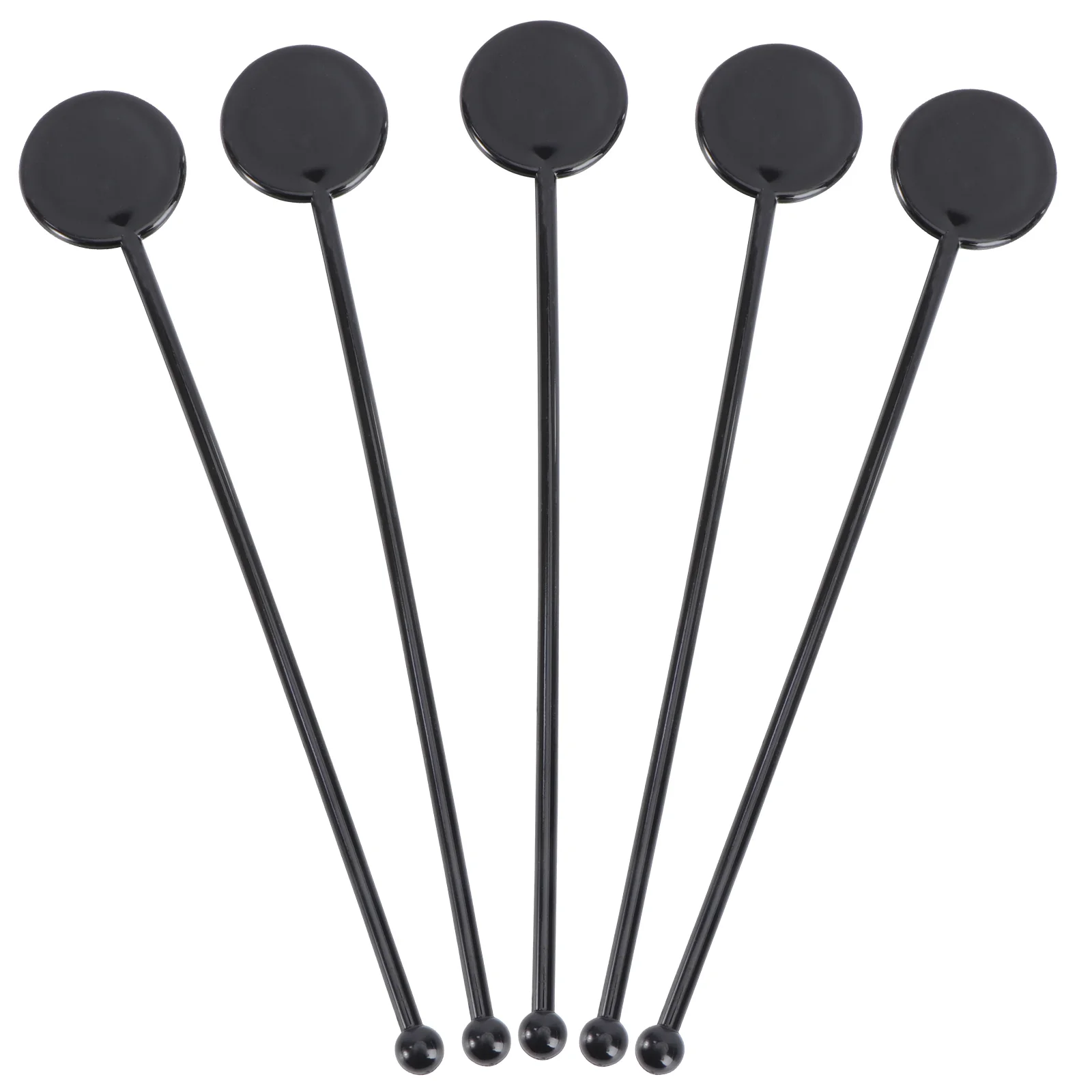 

100PCS Swizzle Sticks for Cocktails Drinks, Round Shaped Swizzle Sticks for Drinks Coffee Cocktail Stirrer for Restaurant Home