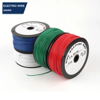 70m 24awg multicolor circuit board single strand wires insulation jumper wire wrapping wire tin plated copper electrical wiring