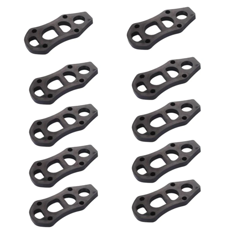 

10 Pcs Skateboard Gasket Surfboard Bridge Pad Cx7 Bridge Pad Skateboard Pu Gasket,Skateboard Shock Pads,10Mm,Black