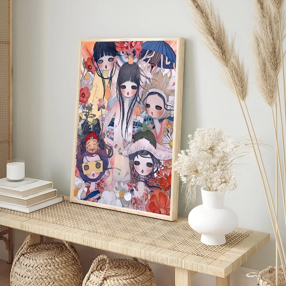 Aya Takano Art Poster Wall Home Decor Room Digital Painting Living Restaurant Kitchen