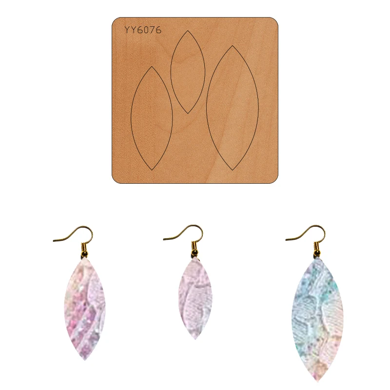 

Серьги Форма Нож Модель YY6076 подходит для всех режущих машин на рынке высечек