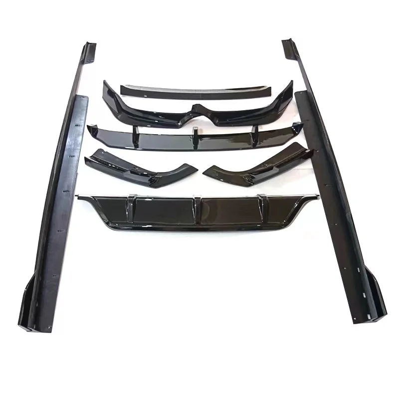 

HOT SALE HIGH quality ABS for 2019-2022 X6 G06 BLACK STYLE BODY KIT FRONT LIP SIDE SKIRT