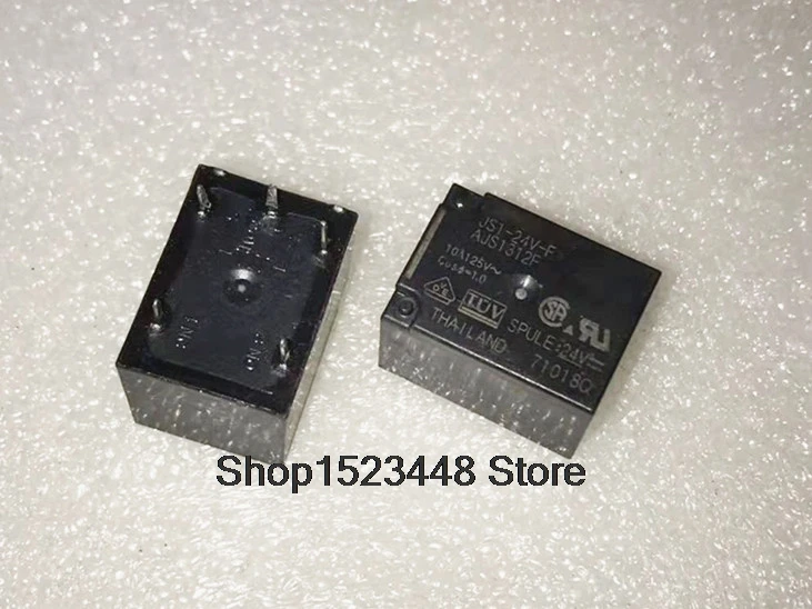 

NEW Relay Import original 10pcs/lot JS1-24V-F AJS1312F JS1-24V JSI-24V-F 5PIN