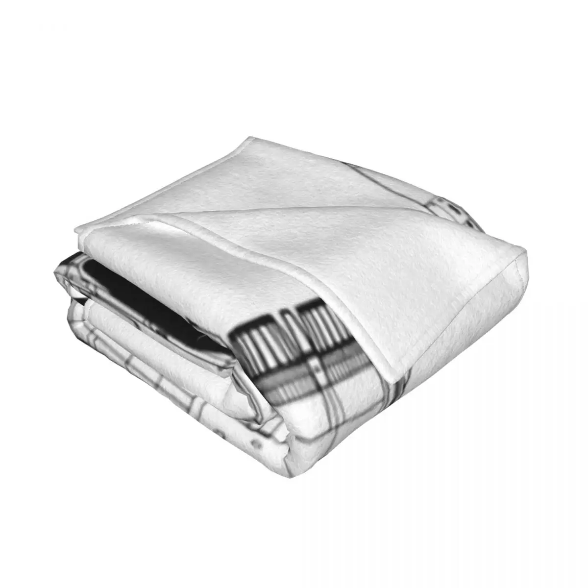 Флисовое одеяло F-15 Strike с техническим рисунком орла-истребителя