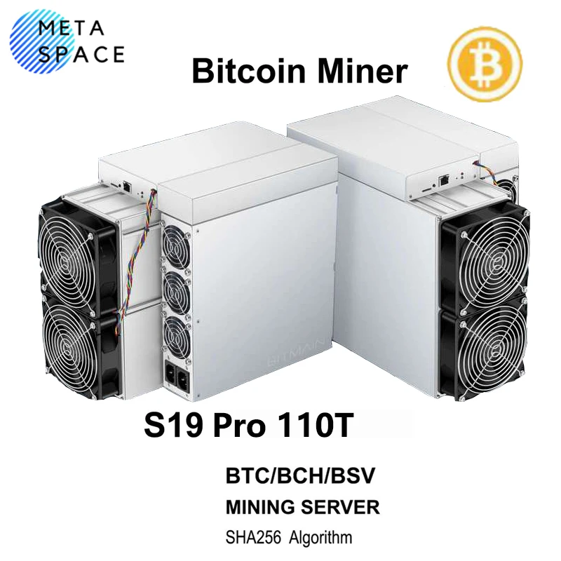 Новинка Майнер Bitmain Antminer S19 Pro Asic 3250 ТХ/с Вт биткоинов BTC лучше чем T19 T17 S17 - купить по