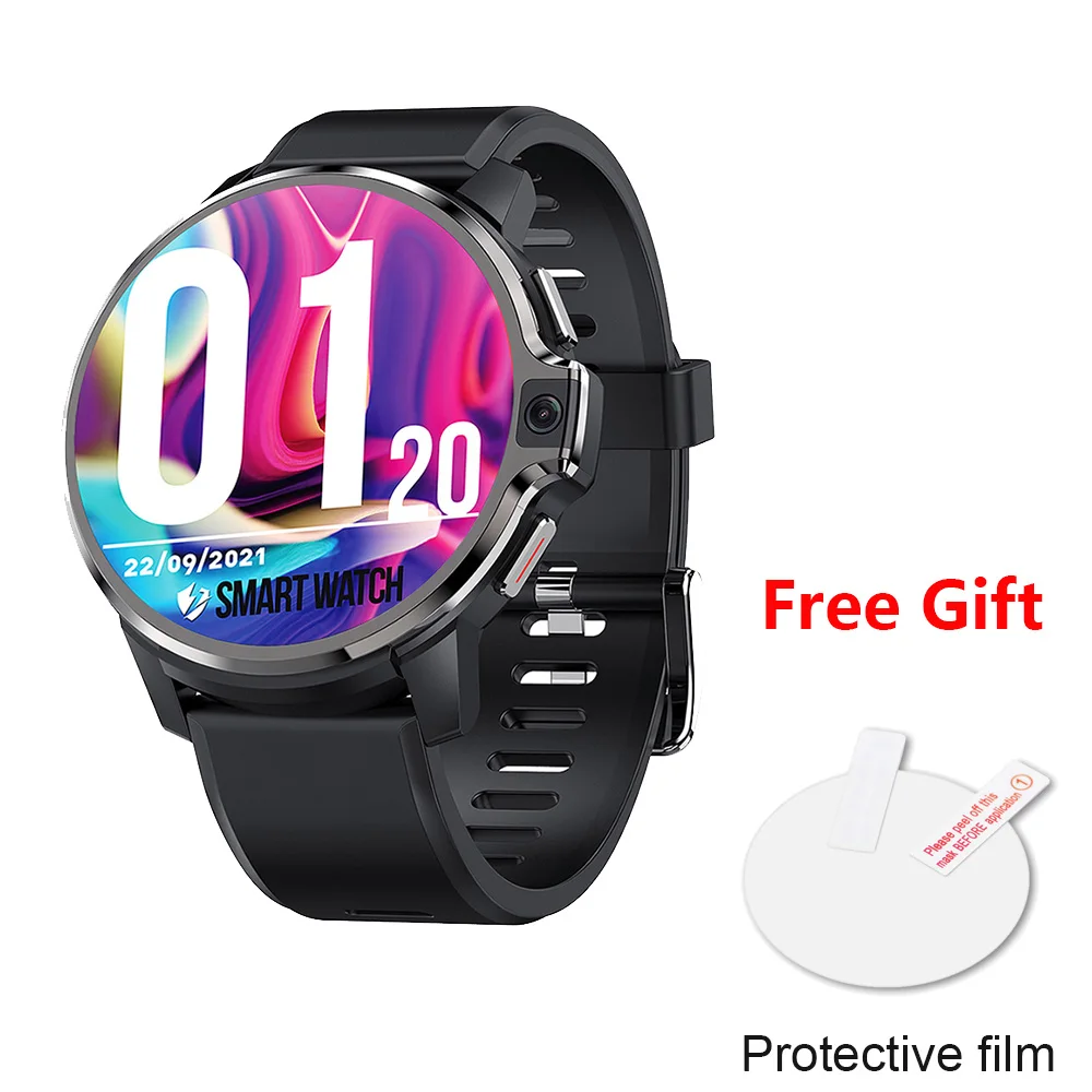 

Lemp 4G Smart Watch Men GPS Sim Card Android 9.1 OS 400*400 HD Screen Dual Camera 4G 64GB Smartwatch Smart watch