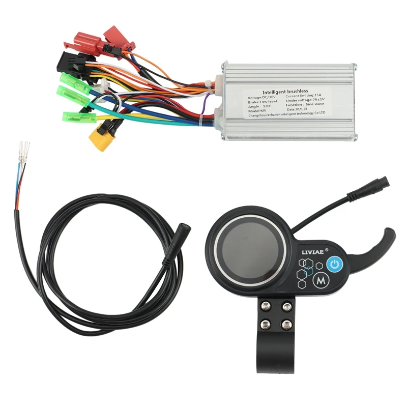 

LIVIAE Intelligent Brushless DC Speed Regulator Accelerator Switch Screen Controller
