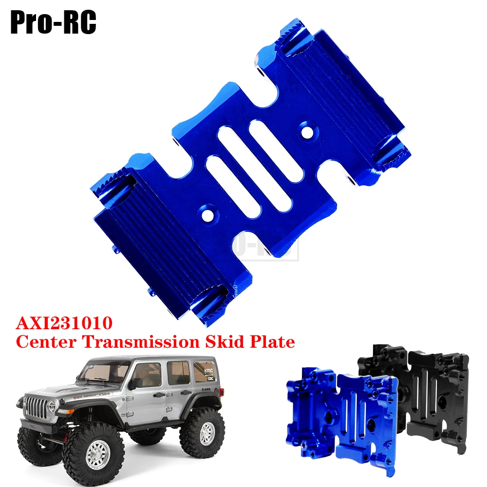 

1Pcs Aluminium Alloy #AXI231010 Center Transmission Wave Box Skid Plate for RC Car 1/10 Axial SCX10 III Jeep Wrangler AXI03007