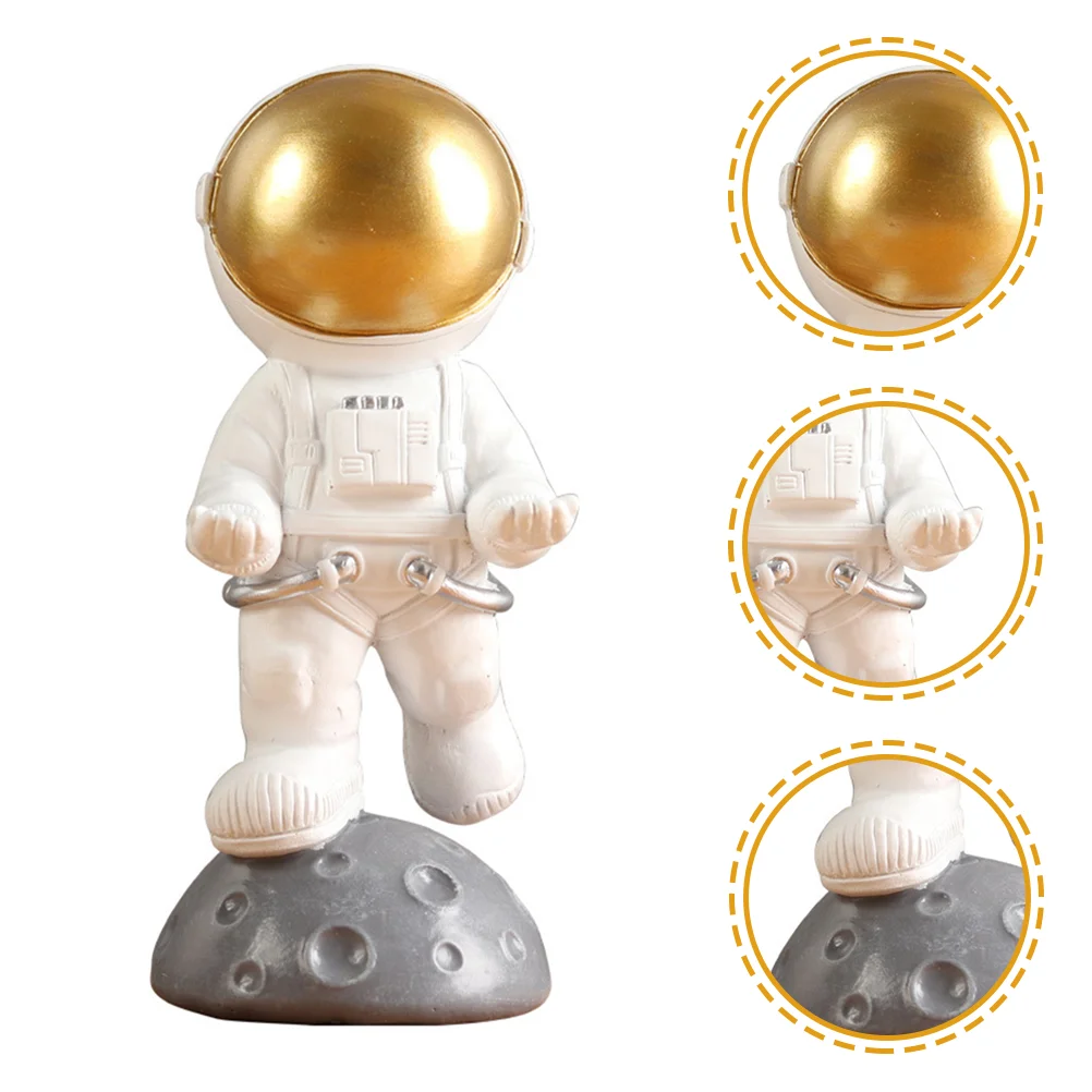 Astronaut Holder Stand Glasses Desktop Sunglasses Display Eyeglasses Spaceman Pen Statue Decorative Decoration Frame Desk