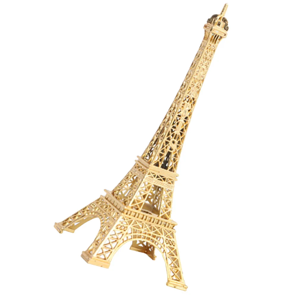 

Desktop Eiffel Tower Adornment Craft Models Table Decor Retro Gift Travel Souvenirs Home Decoration Delicate Ornament Ornaments