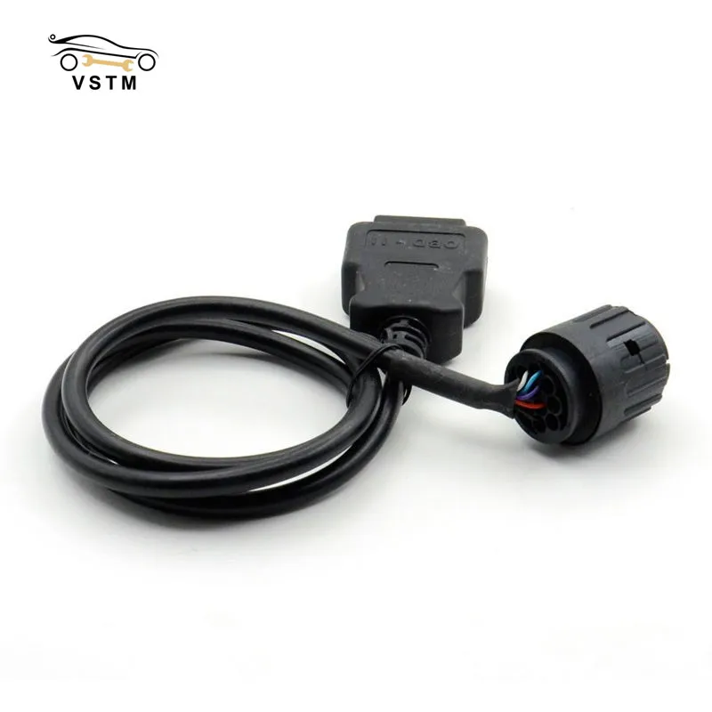 

2022 Newly For B*M/W ICOM D Cable Motorcycles Motobikes 10 Pin Adaptor 10Pin To 16Pin OBD2 OBDII Diagnostic Cable I-COM A2