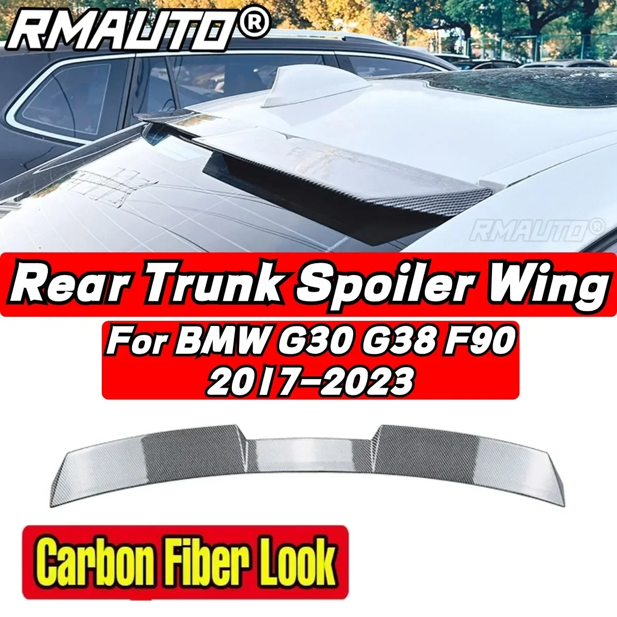 BMW G30 Автомобильный задний спойлер на крышу Внешняя часть Крыло для 5 серии 520i 530i