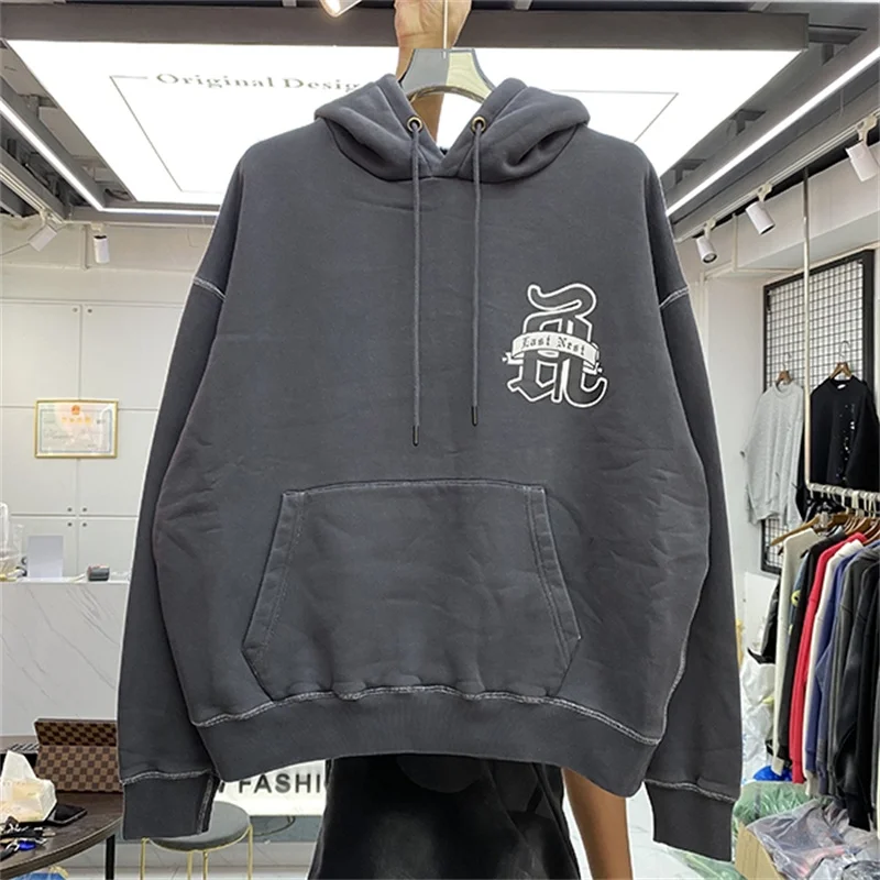

Толстовка Askyurself с капюшоном в стиле High Street, с большим плюшевым логотипом, мужская и женская Толстовка Оверсайз ASK