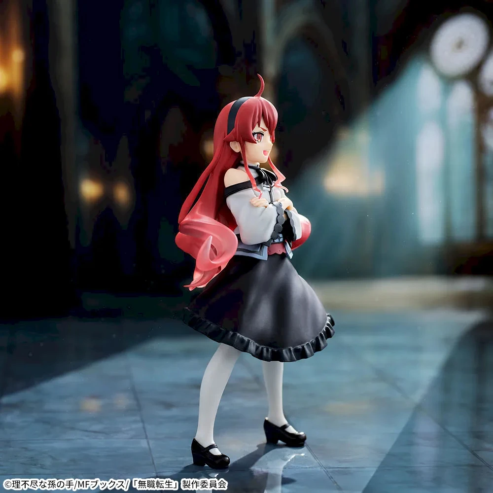 Фото Оригинальная коробка в наличии: SEGA HPM Mushoku Tensei: Jobless Reincarnation, фигурка Эрис Бореас Грейрат, 19 см, аниме-модель, подарок №4
