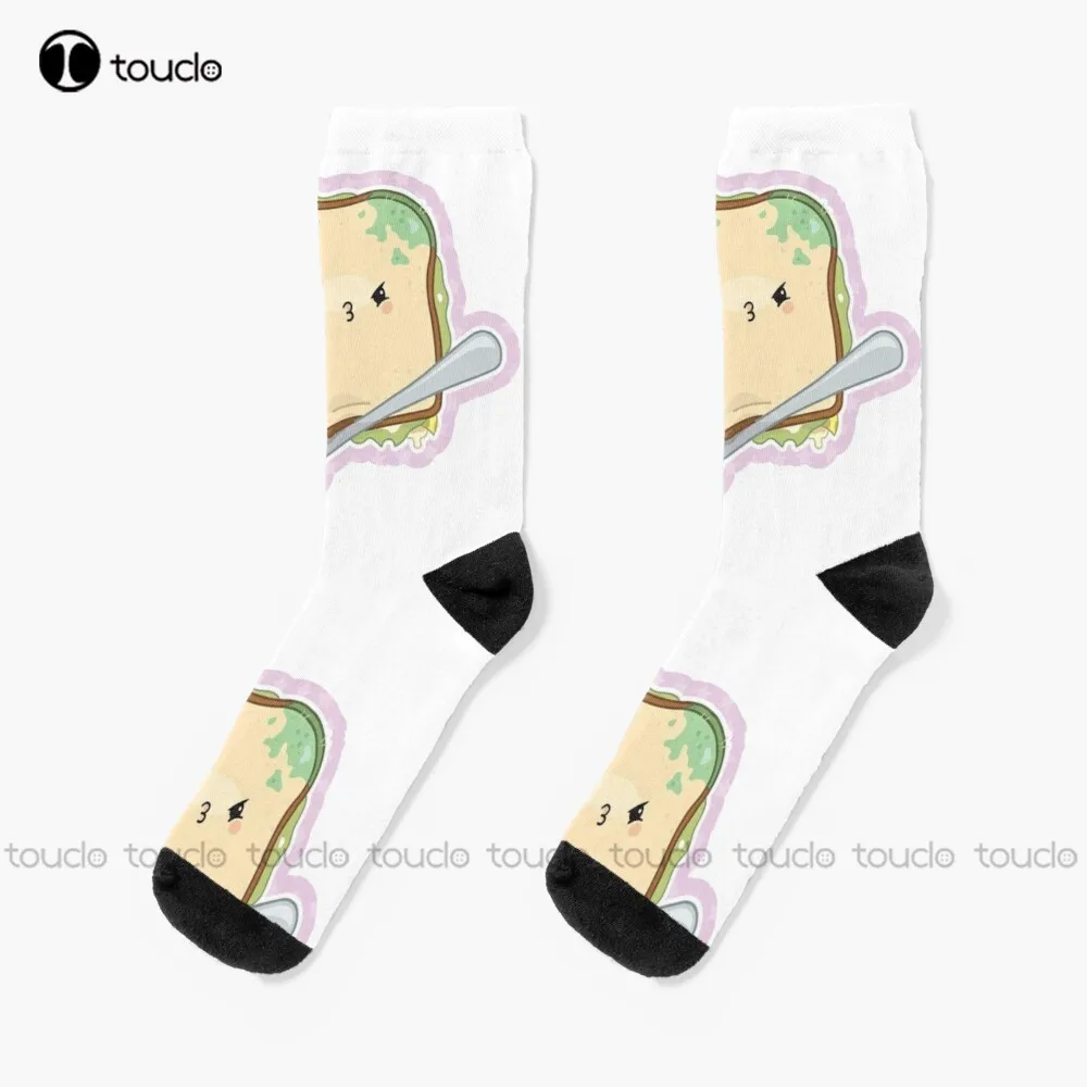 

Sandwitch Funny Joke Socks Boys Socks Fashion Creative Leisure Funny Art Abstract Oil Painting Socks Christmas New Year Gift Art
