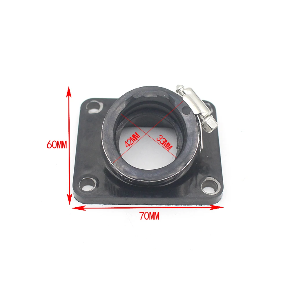 Переходник для впускного коллектора мотоциклетного карбюратора AG100 DT100 DT125 MX100 RT100