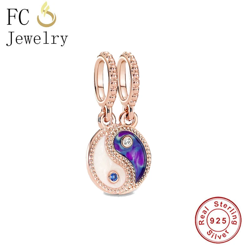 FC ювелирные изделия подходят для оригинального бренда шармы браслет 925 серебро