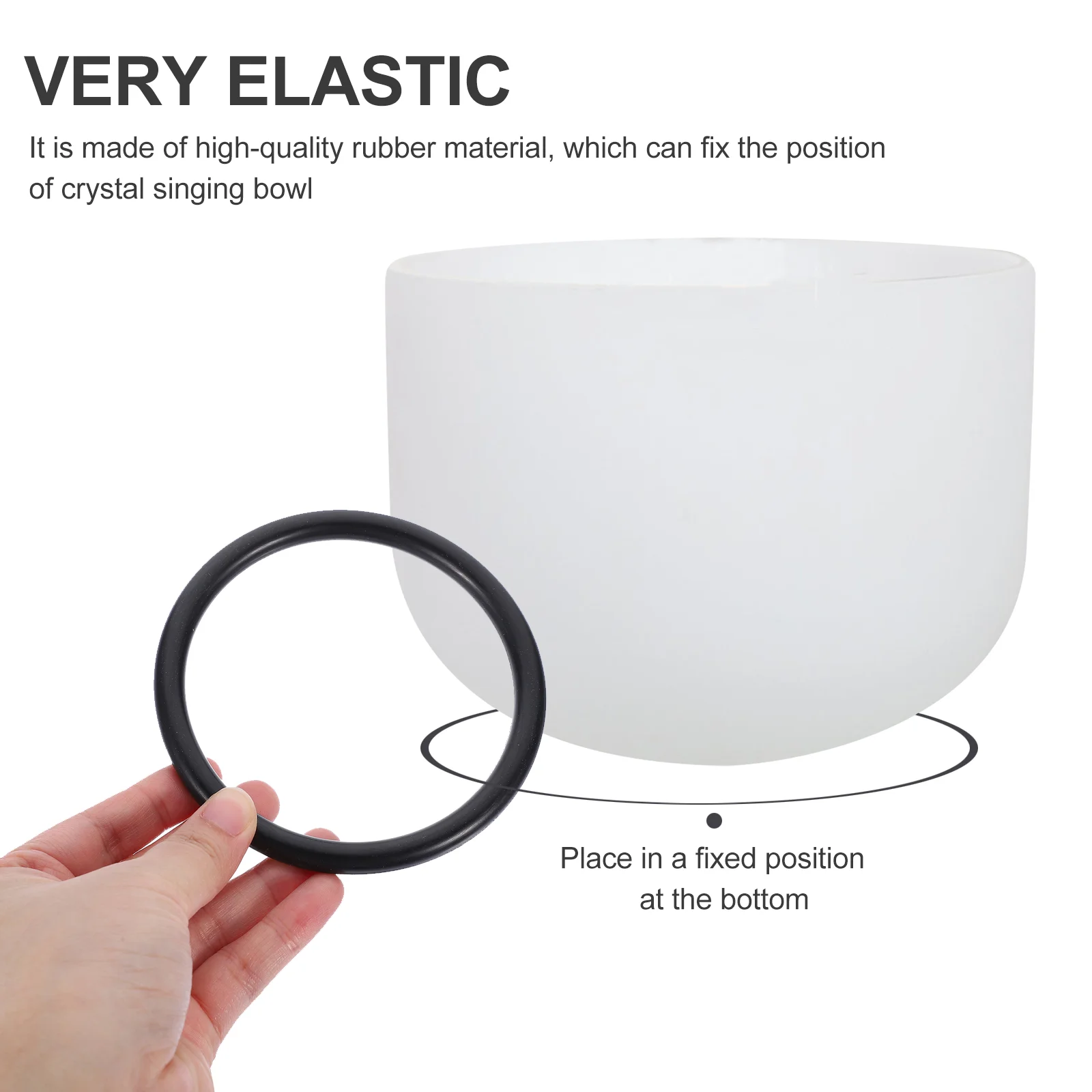 

Bowl Singing Cushionring Rubber Matsound Pad Sing Crystal Tibetan Bowls
