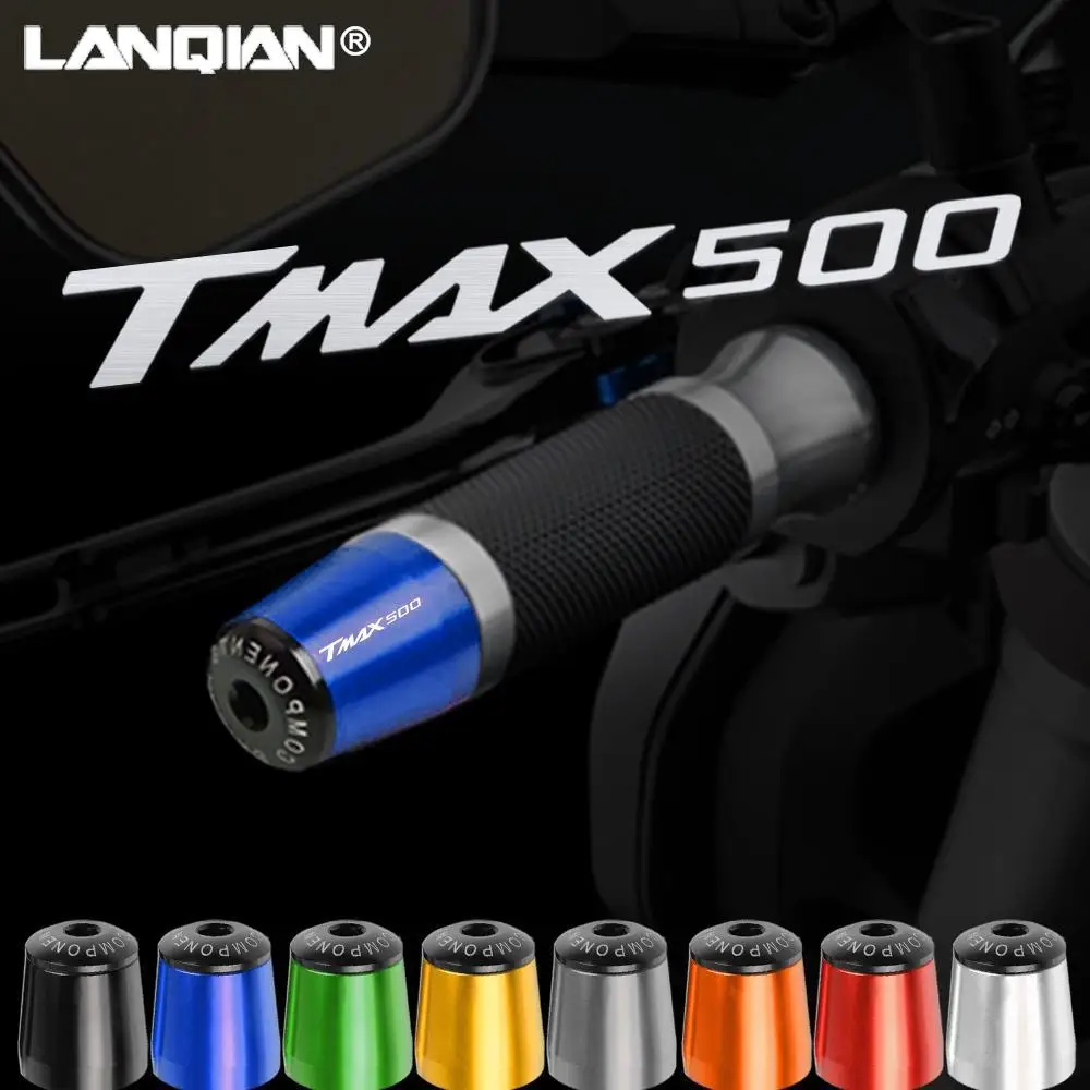 

Motorcycle Handlebar Caps Handle Bar Grips Ends Plug For YAMAHA TMAX500 TMAX 500 2001-2019 2014 2015 2016 2017 2018 Accessories