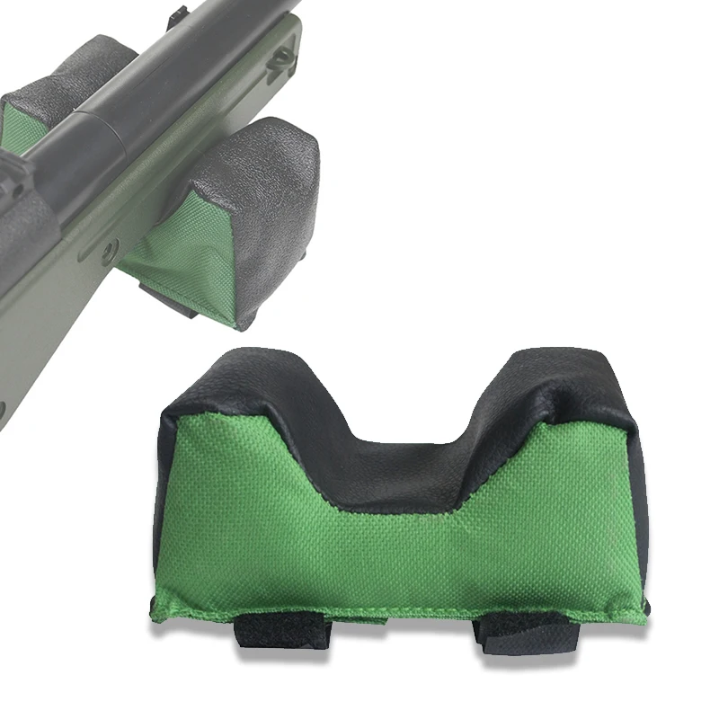 

Filled Universal Front Rest Bag with Durable Construction and Hook and Loop Straps for Outdoor Range Shooting and Hunting