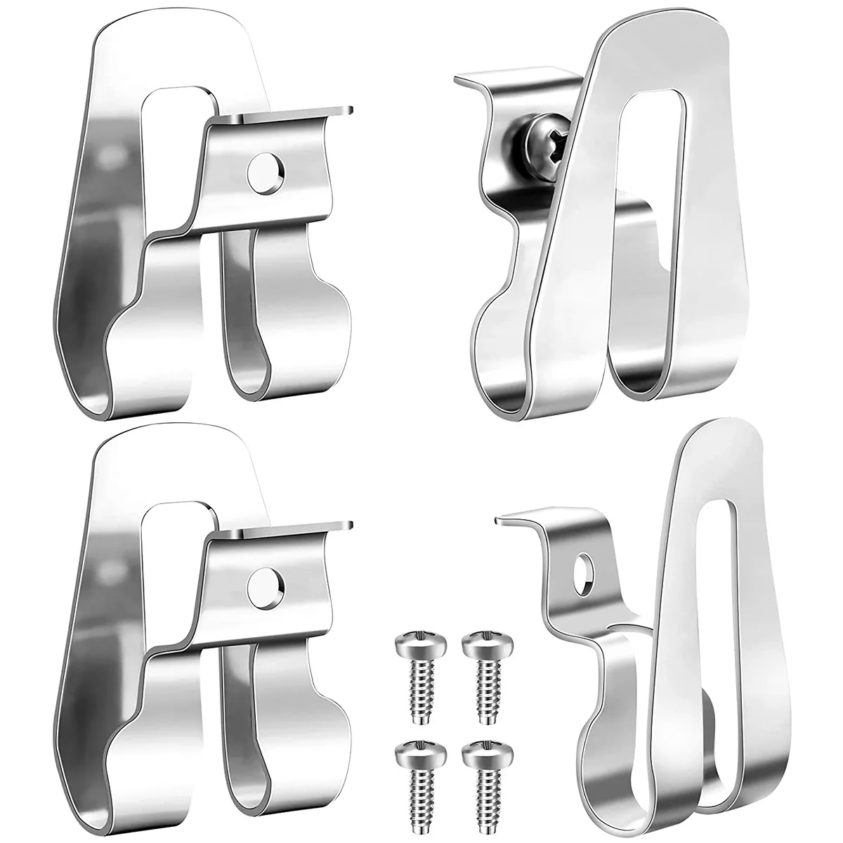 

4 шт. крючок для дрели из нержавеющей стали с винтами, крючок для электрического инструмента, сверхпрочный крючок для дрели для DeWalt, аксессуа...