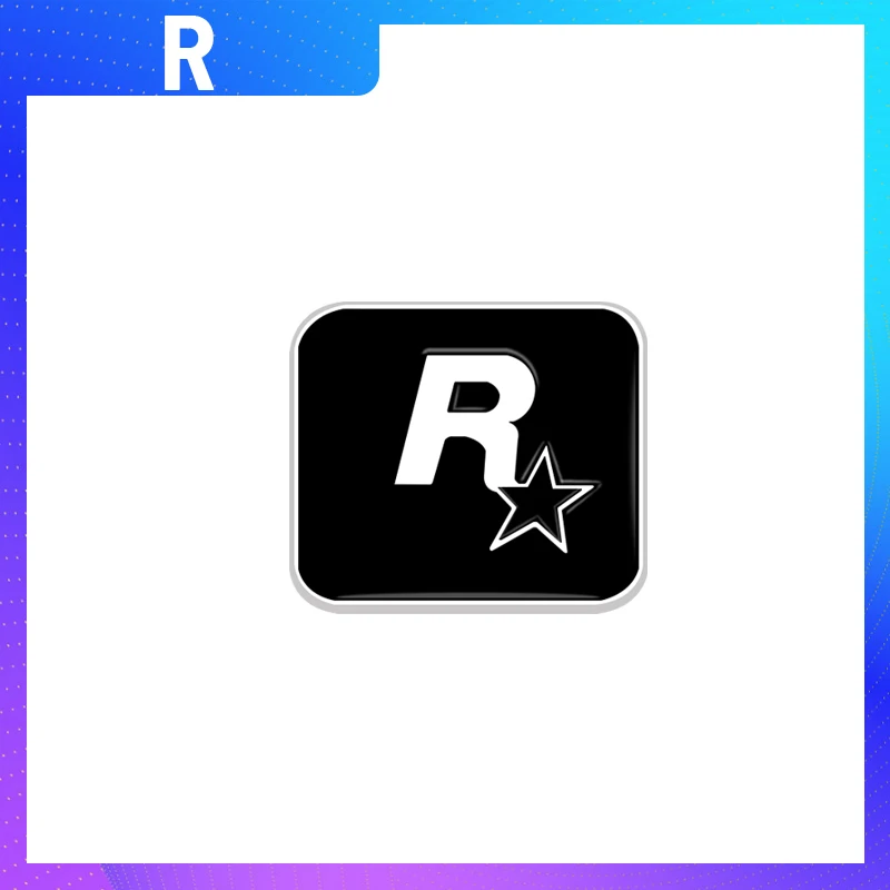 

Металлическая эмблема R Star Logo для автомобиля, передняя решетка радиатора, детской крышки, боковой корпус, задний багажник, наклейка, значок для мотоцикла, 1 шт.