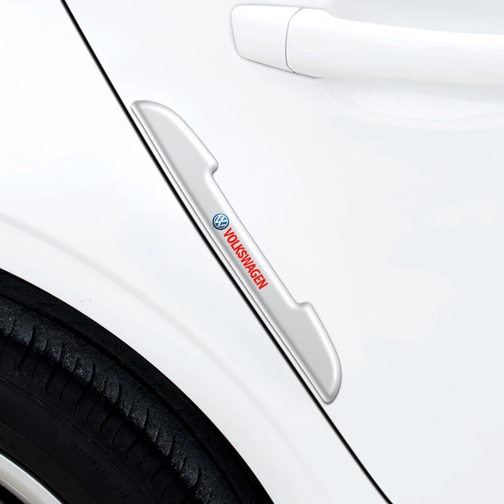 4 шт. автомобильные наклейки-бамперы для Volkswagen VW Beetle Tiguan Passat Golf Jetta Polo R Line