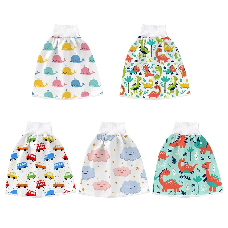 

in 1 Comfy Infant Baby Diaper Skirt Waterproof Absorbent Washable Shorts Pants