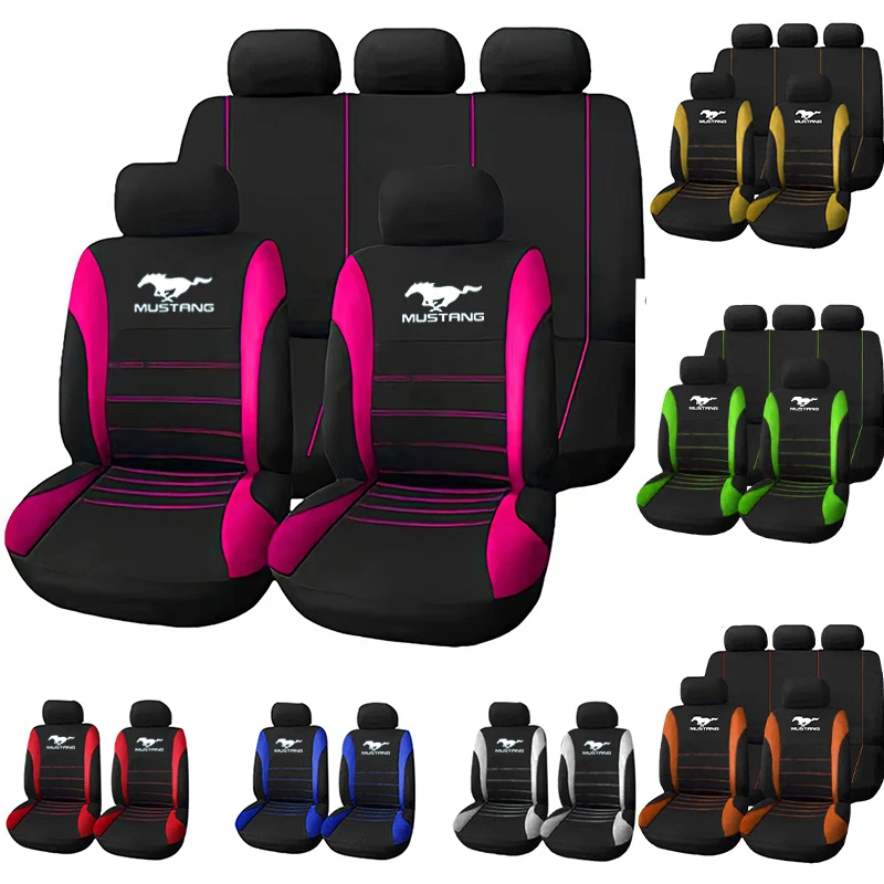 

Чехлы для автомобильных сидений, Защитные чехлы для автомобильных сидений, женские аксессуары для интерьера автомобиля (9 цветов)