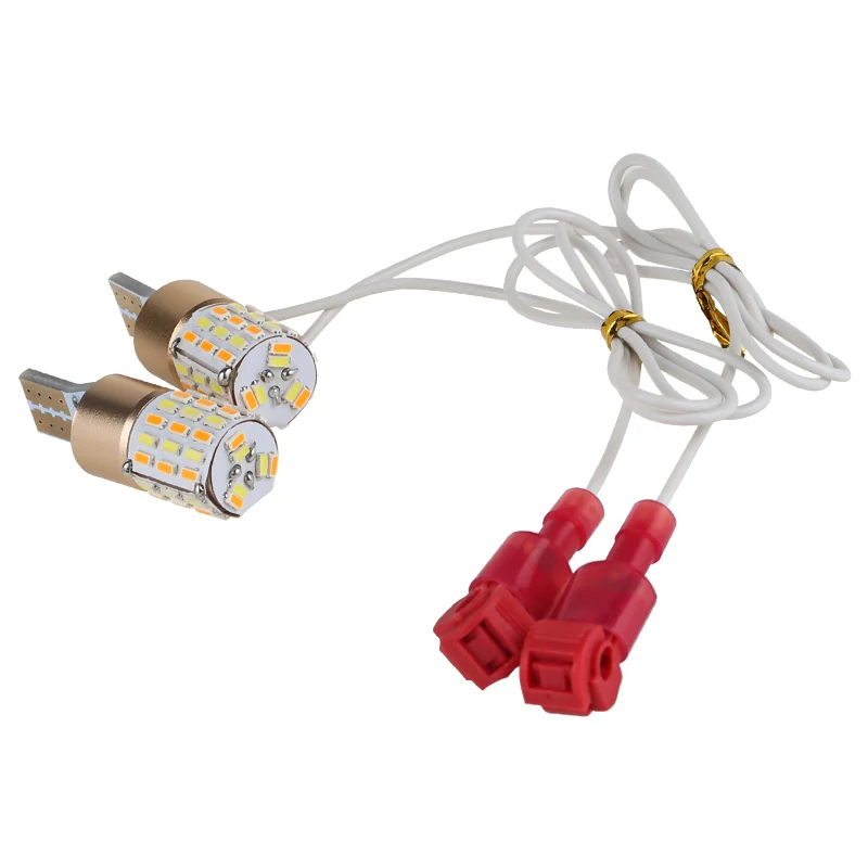 

Автомобильный мотоциклетный телефон, два режима, сигнал поворота T10, цвет желтого и белого цветов, диаметр 13,5*40 мм