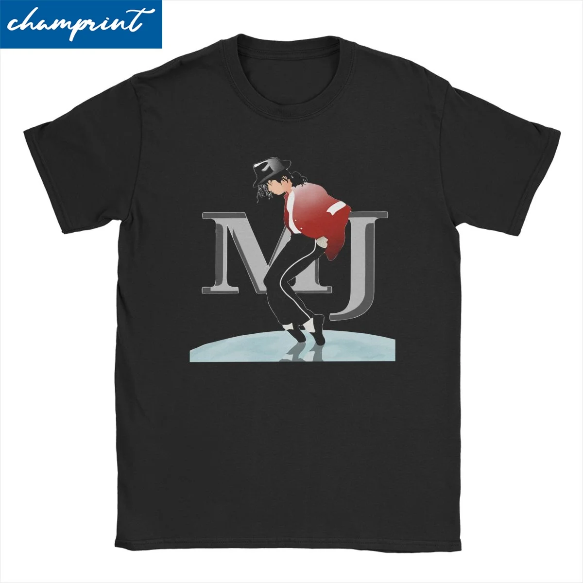 

Men Women Mike Jackson Moonwalk T Shirt 100% Cotton Tops Novelty Short Sleeve Round Neck Tee Shirt Gift Idea T-Shirt