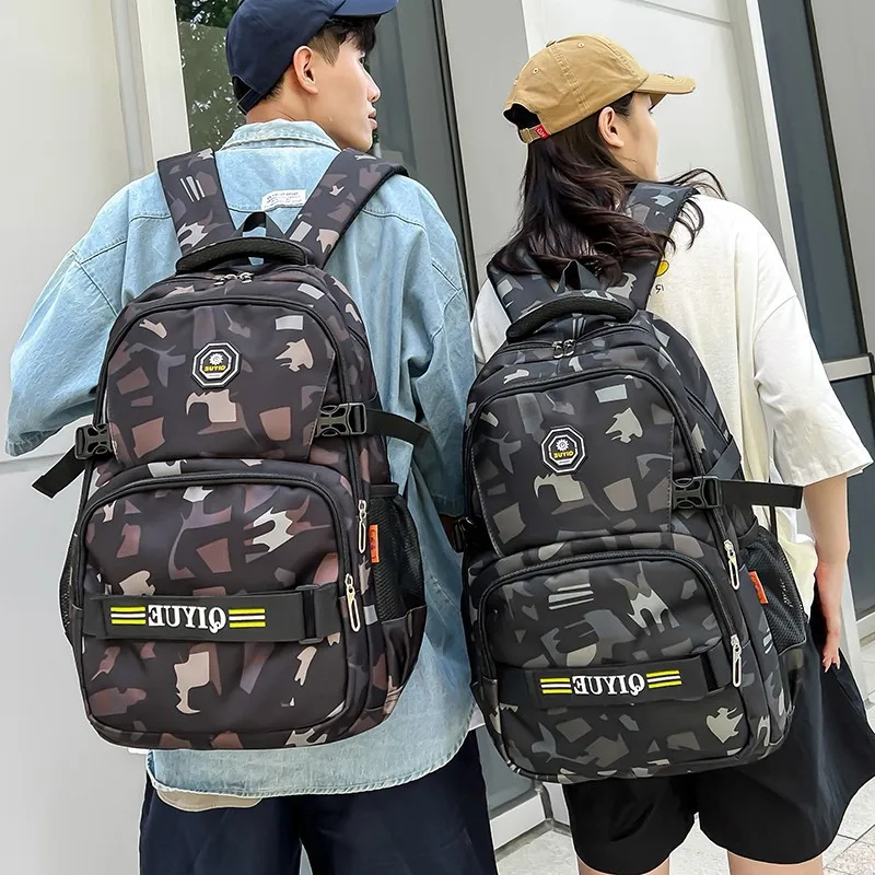 

Дорожный Камуфляжный школьный рюкзак с защитой от кражи для студентов, мультяшный рюкзак для книг, дорожный ранец для ноутбука, подарок для ...