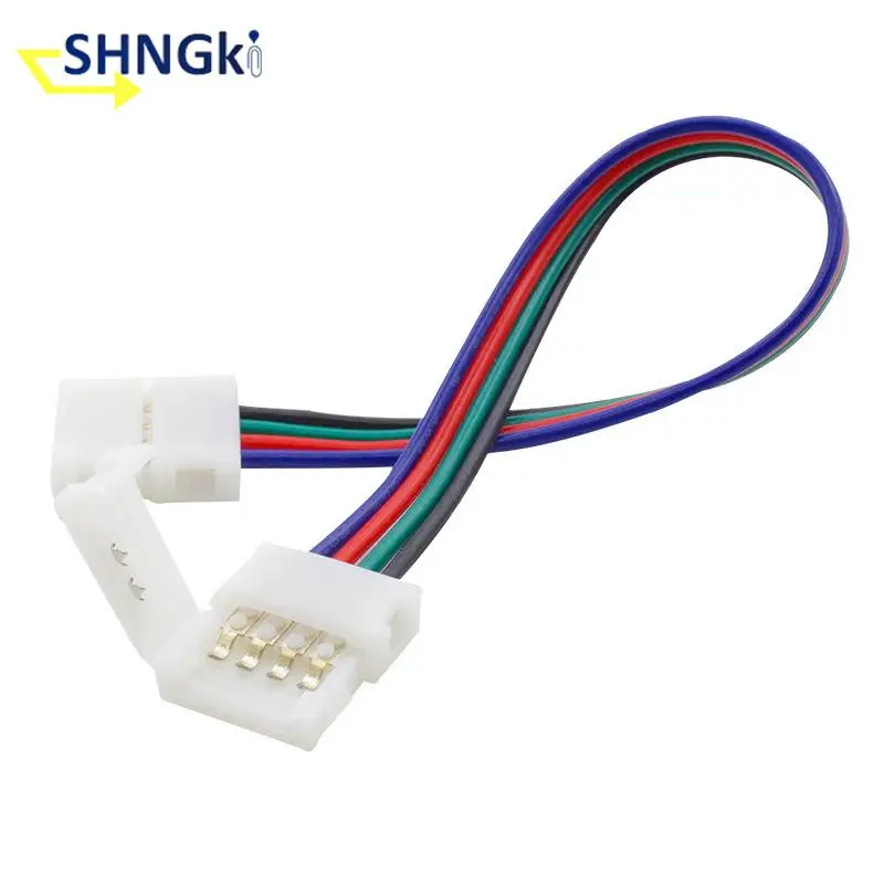 

1 шт., разъем для светодиодной ленты RGB 5050 SMD, 10 мм, 17 см