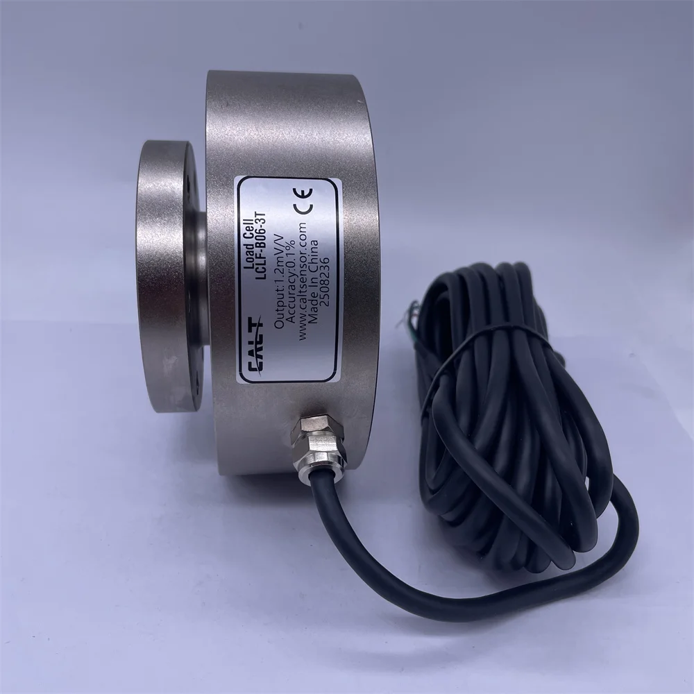 Фото Тензодатчик Pancake Load Cell LCLF-B06-500KG 1T 2T 5T 10T 15T (датчик силы) №4