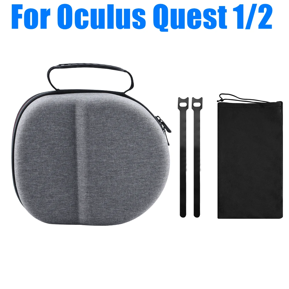 

For Oculus Quest 1/2 Carrying Case Storage Bag VR Headset Portable Anti-Collision Handbag For Oculus Quest 1/2 VR Accessory