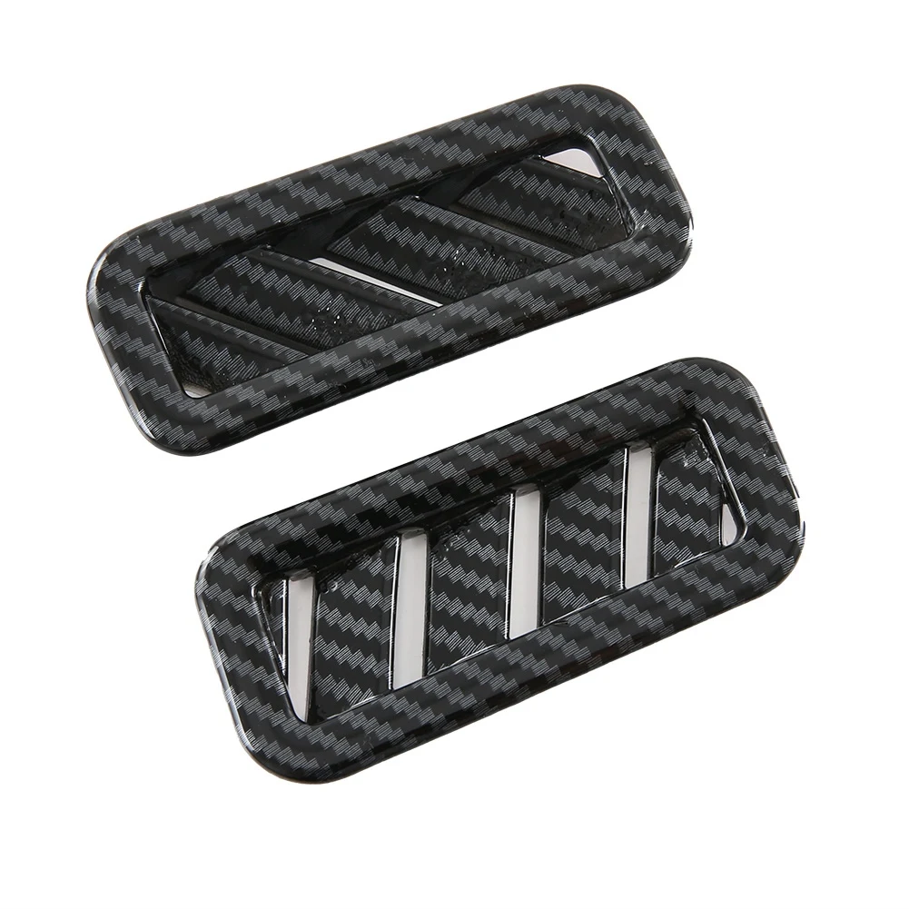 

Car Carbon Fiber ABS Front Upper Air Outlet Cover Trim Stickers for Mitsubishi AIRTREK 2022
