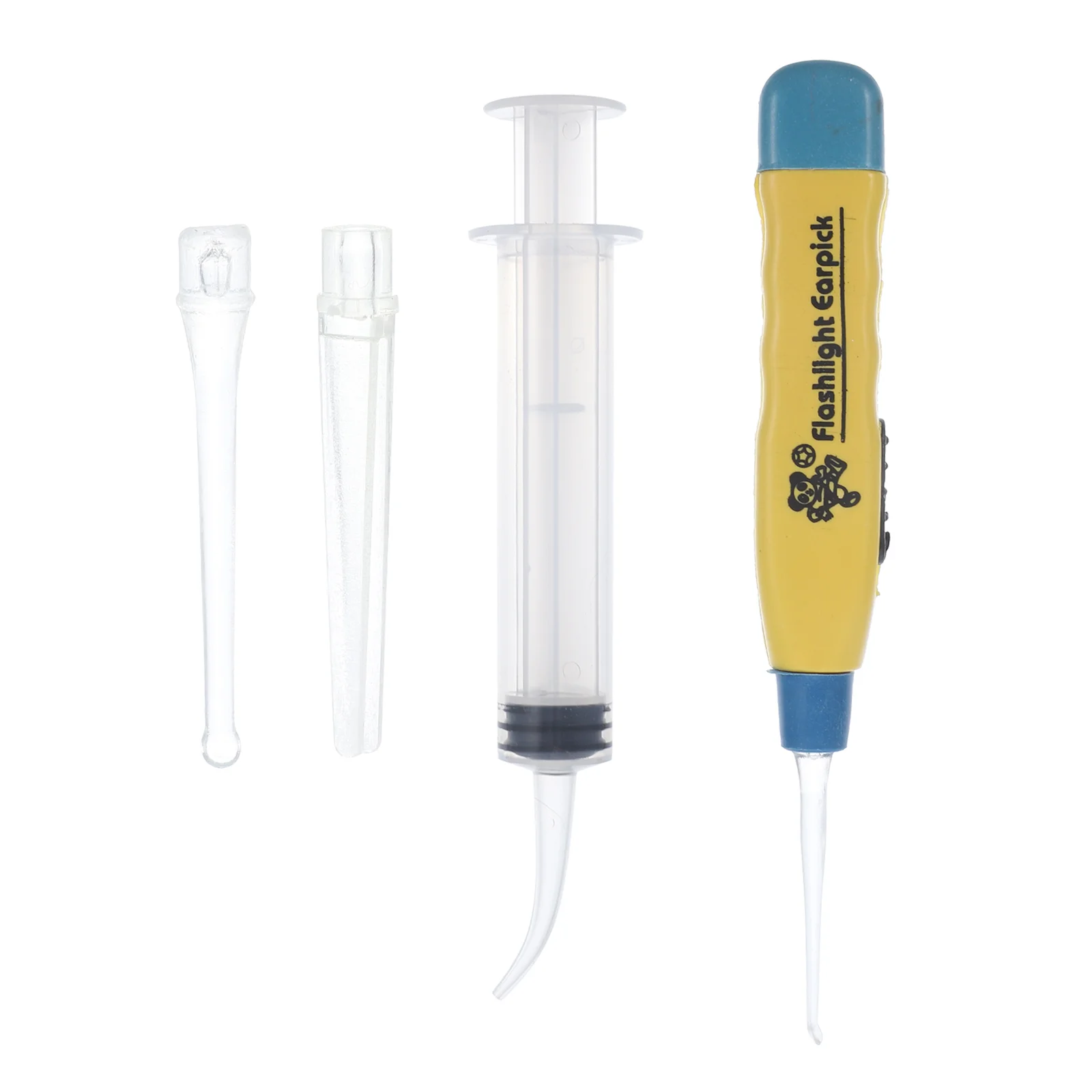 

Tonsil Stone Remover Tool or Earwax Removal with 3 Tips + 1 Irrigator Cleaning Tool Irrigation Syringe