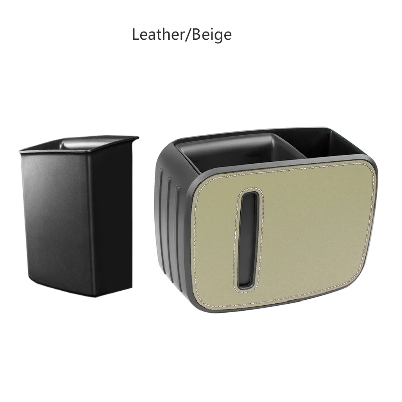 

2 In 1 Portable Car Umbrella Organizer Simple Hanging Leak-Proof Storage Trash B