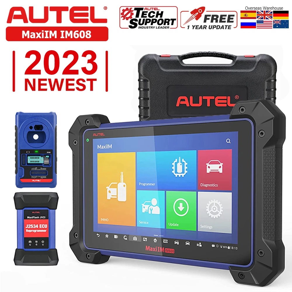 

Программируемый диагностический инструмент Autel IM608 с XP400 и J2534 VCI OE-Level для всех систем диагностики сброс масла/EPB/SAS/DPF/BMS/TPMS